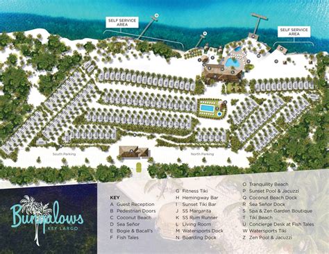 bungalows key largo map.